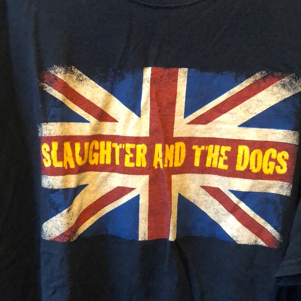 Slaughter and The Dogs XL Shirt. Punk, Oi!, England, Rock.